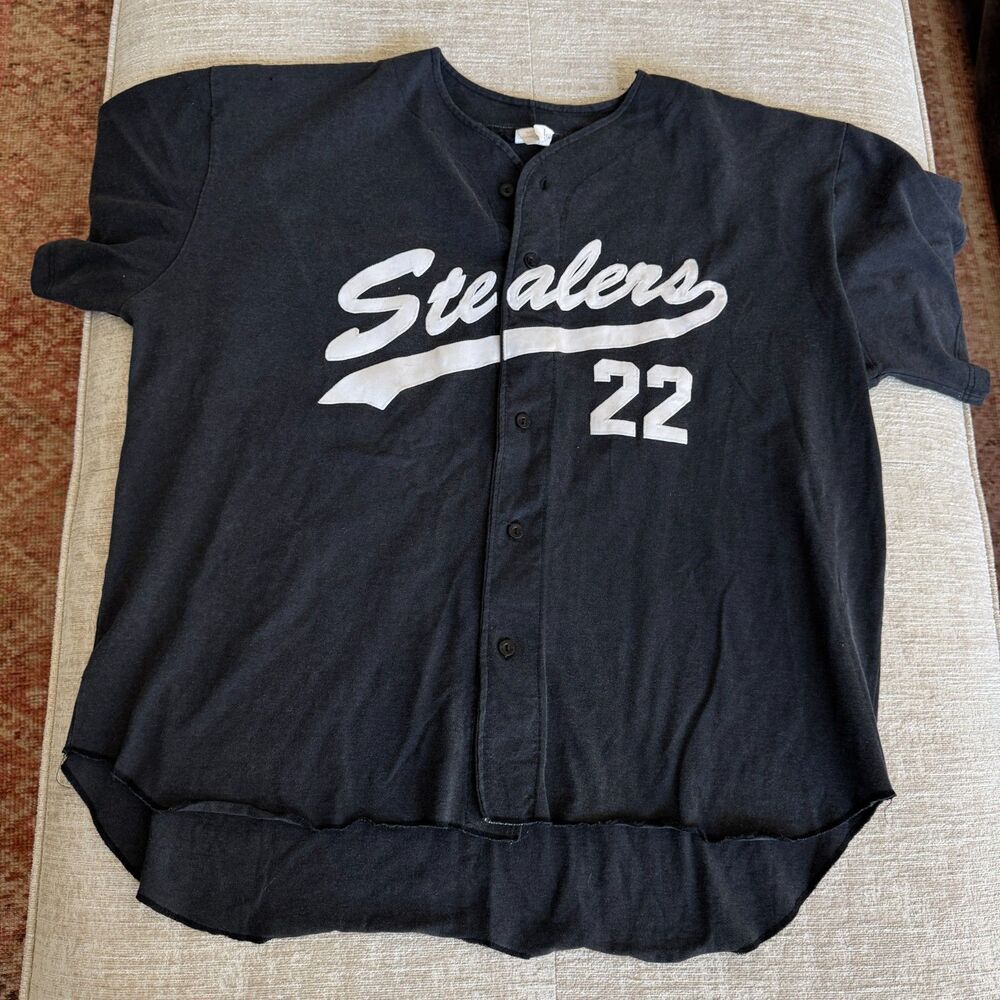 Stealers/Landis Black & White Vintage Baseball Unisex T-Shirt Jersey Sz XXL